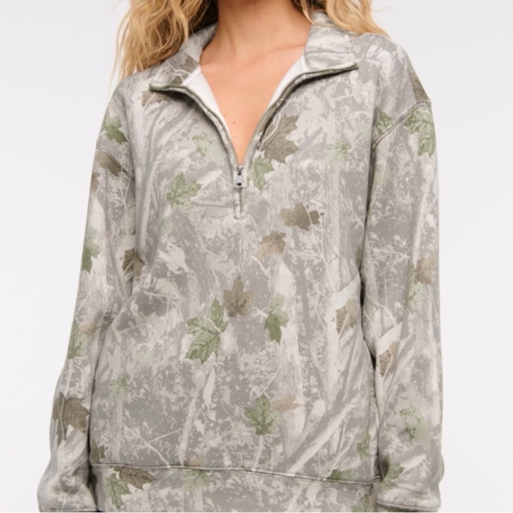 Abercrombie & Fitch Women's Sunday Half Zip